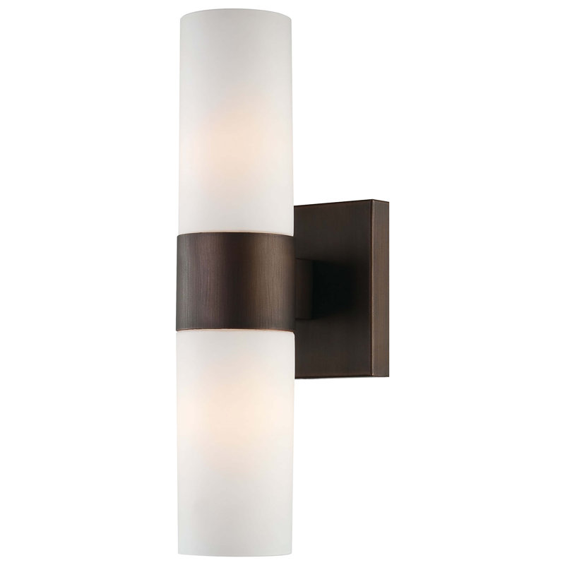 Glenford Steel Armed Sconce, Copper Bronze Patina