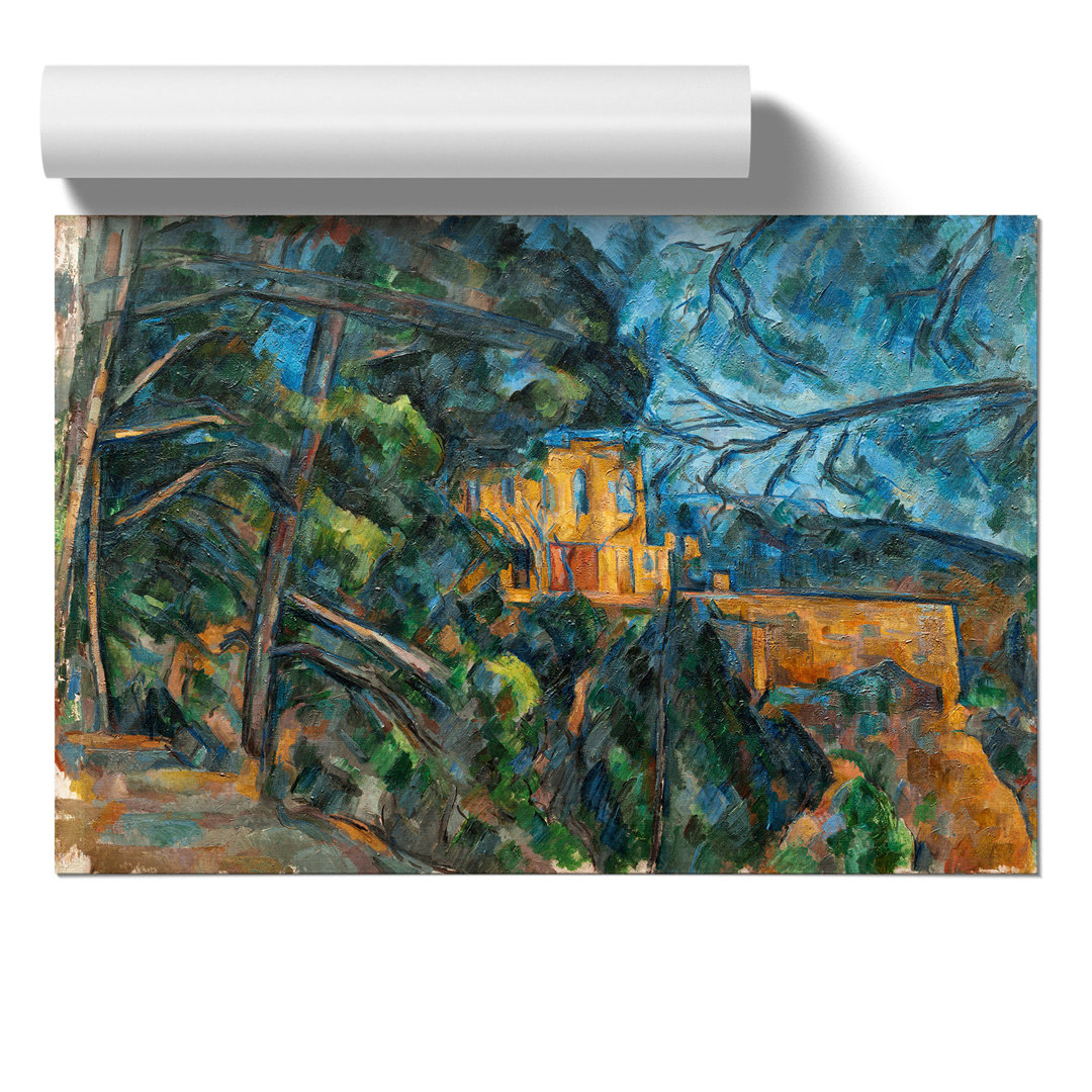 Chateau Noir by Paul Cezanne - Frameless Print
