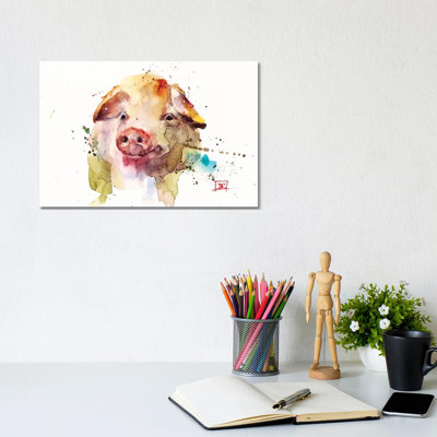 Oink by Dean Crouser - Painting on Canvas