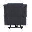 Fauteuil inclinable électrique en microfibre Domana