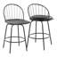 Tabouret de comptoir 26,25 po Arabelle-88853974-88853972