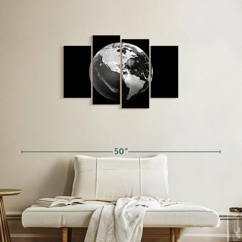 Oberle Silver Globe, 22" H x 36" W