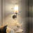 Solid Brass Led Armed Sconce