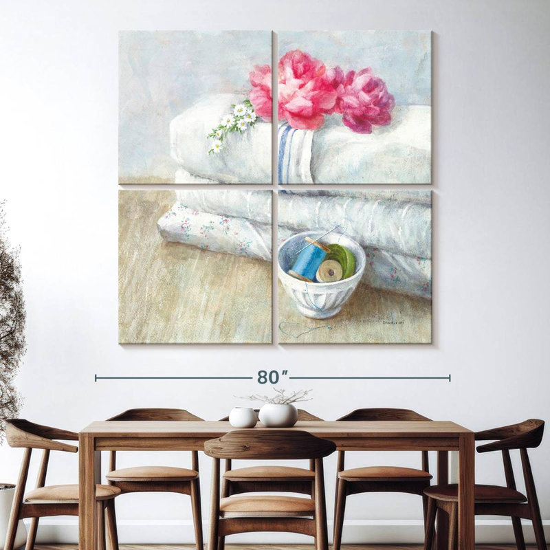 Senne Laundry Day IV, 74" H x 74" W