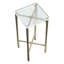 Libby Langdon Glass End Table