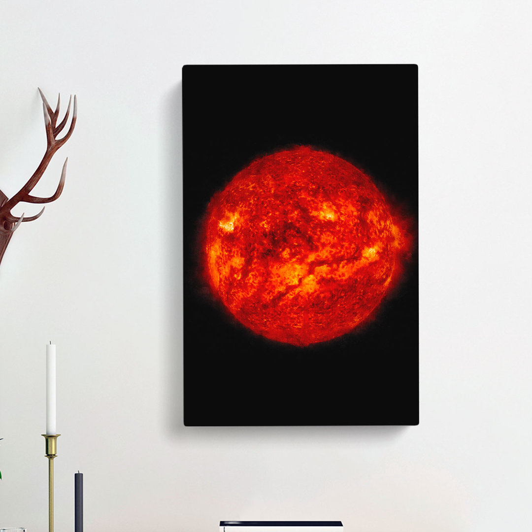 Giant Filament On The Sun - Wrapped Canvas