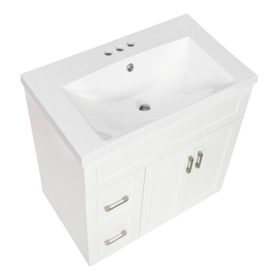 Meuble-lavabo de 30 pouces avec 2 portes