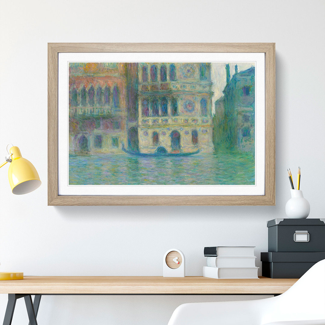 Venice, Palazzo Dario by Claude Monet - Picture Frame Painting