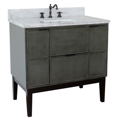 37'' Single Bathroom Vanity with Top