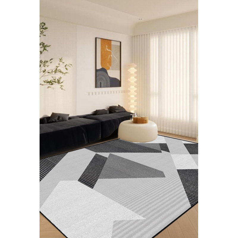 Tapis Derak avec envers antidérapant, Tapis de couloir 5 pi 3 po x 11 pi 5 po