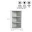 3-Tier Corner Bathroom Shelves-99230054