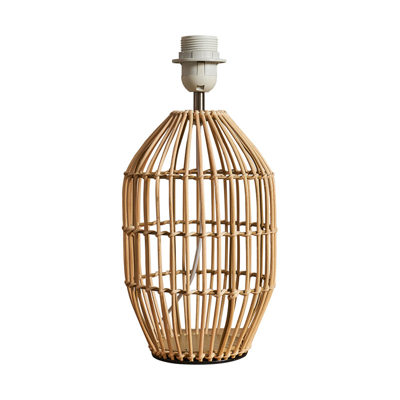 Tonto Wicker/Rattan Lamp Base Lamp, Natural