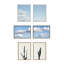 «Uplifting Clouds» par Stephanie Klatt, ensemble d'art mural sur toile encadrée-1208136446