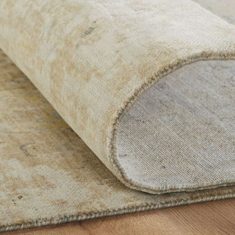 Tapis en laine Power Loom, Rectangle 7 pi 6 po x 9 pi 6 po