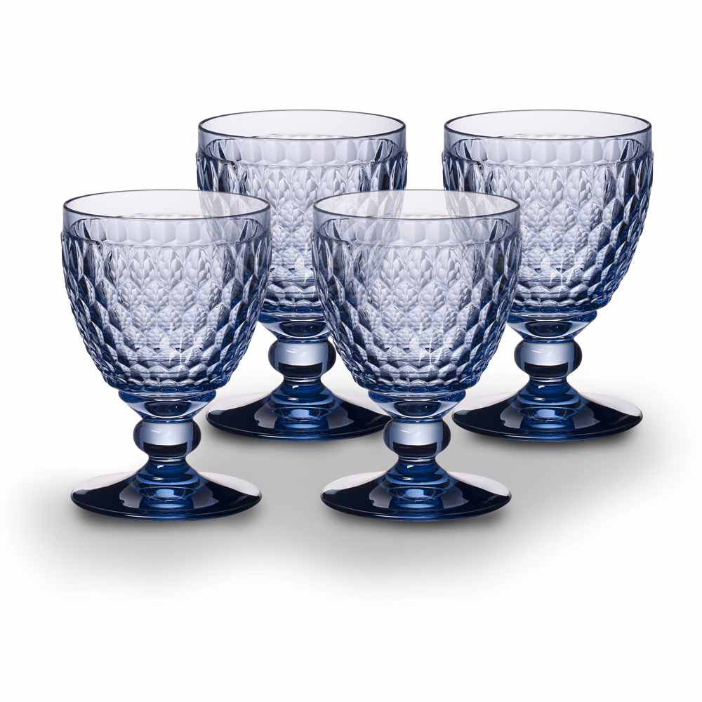 Villeroy & Boch Boston Goblet, Blue, 11 oz.