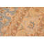 Tapis beige / bleu en laine noué à la main de style oriental rectangulaire 8 pi 2 po x 9 pi 9 po Baccio
