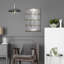 «Simple Stripes Pineapple» par Linda Woods, art mural en métal-1019039167