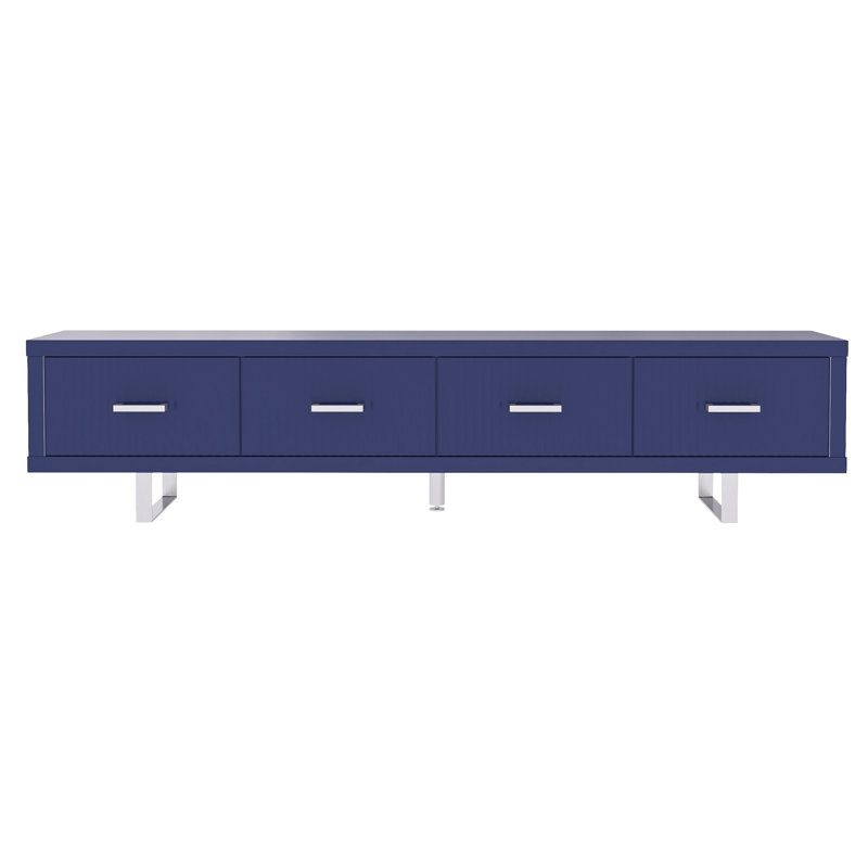 Meuble télé 78,7 po x 13,8 po x 17,8 po, Blue