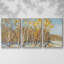 Arbres d'automne - Toile encadrée multi-pièces-215374830-215374831