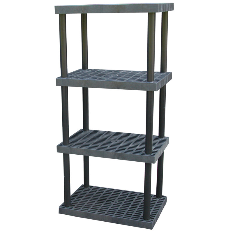 Tablette de rangement en plastique Chilkat H 75 po x l 36 po