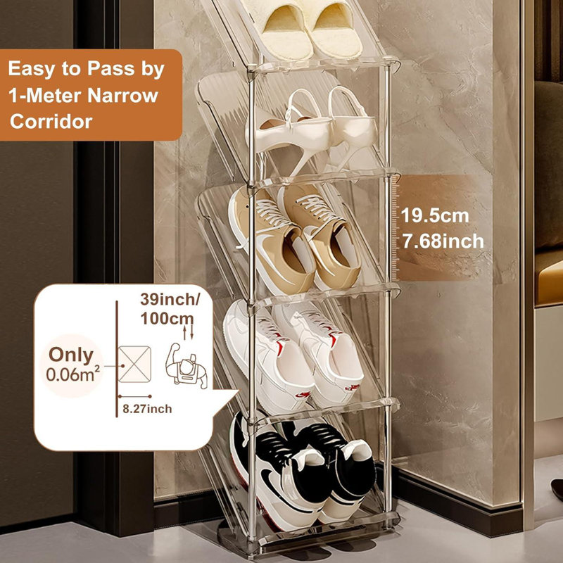 6 Pair Shoe Storage Cabinet
