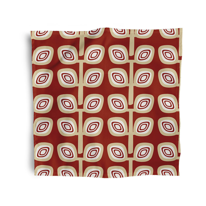Clorise Leaf Tree Napkins, Orange