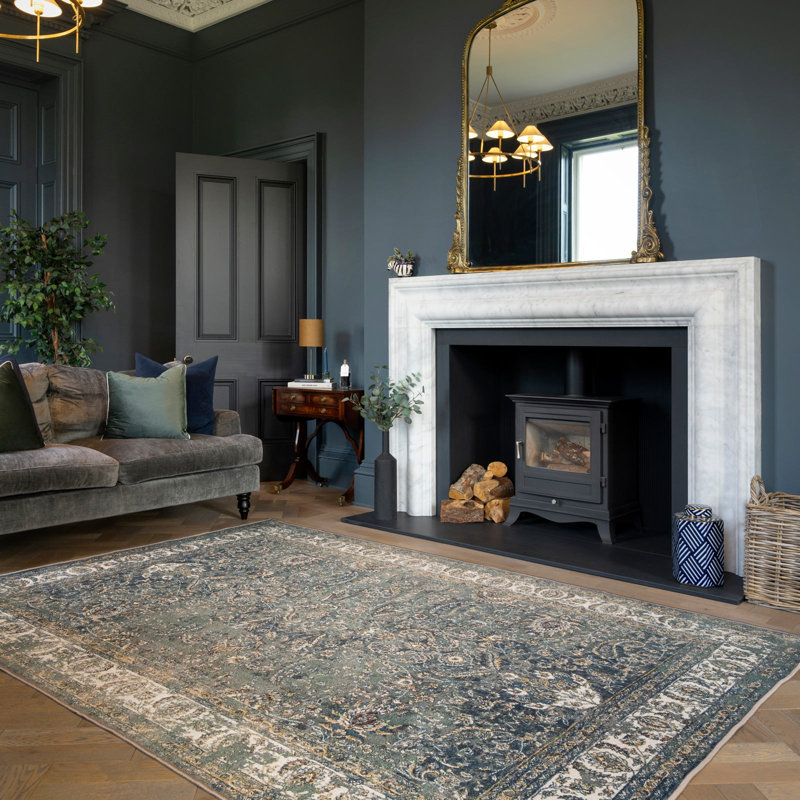 Tathiana Vintage Look Cotton Machine Tufted Area Rug, 80cm x 150cm
