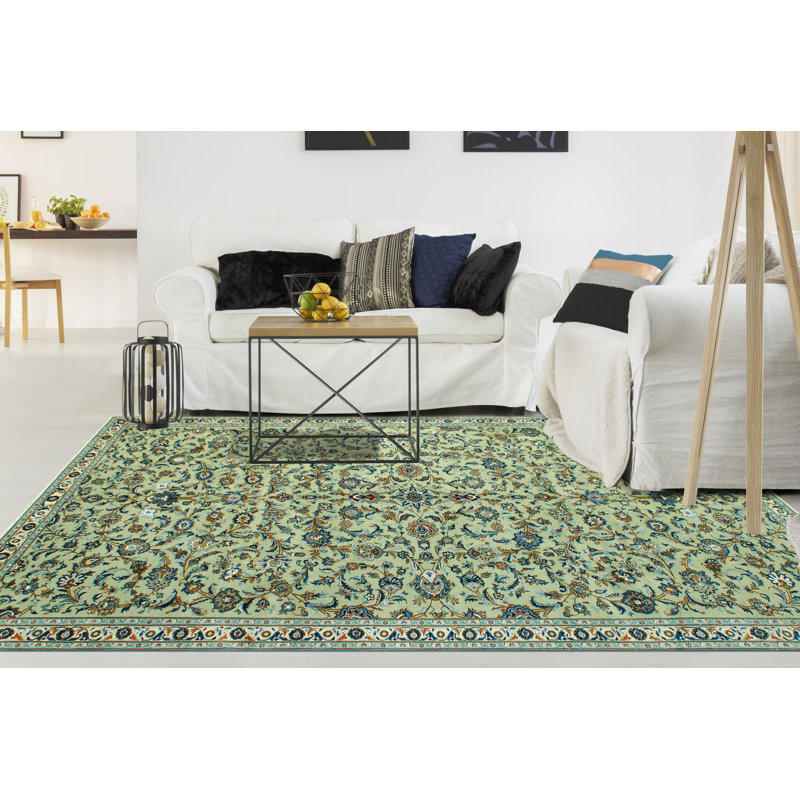 Druci One-of-a-Kind 7'0" X 13'0" 1980s Wool Area Rug