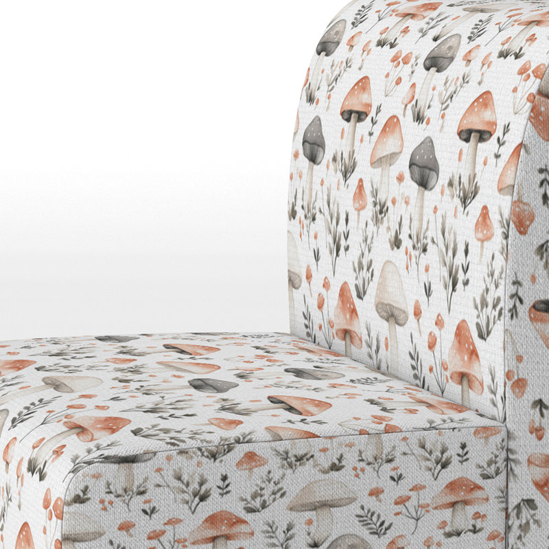 Fauteuil de chambre Boho, Pantoufle sans accoudoirs