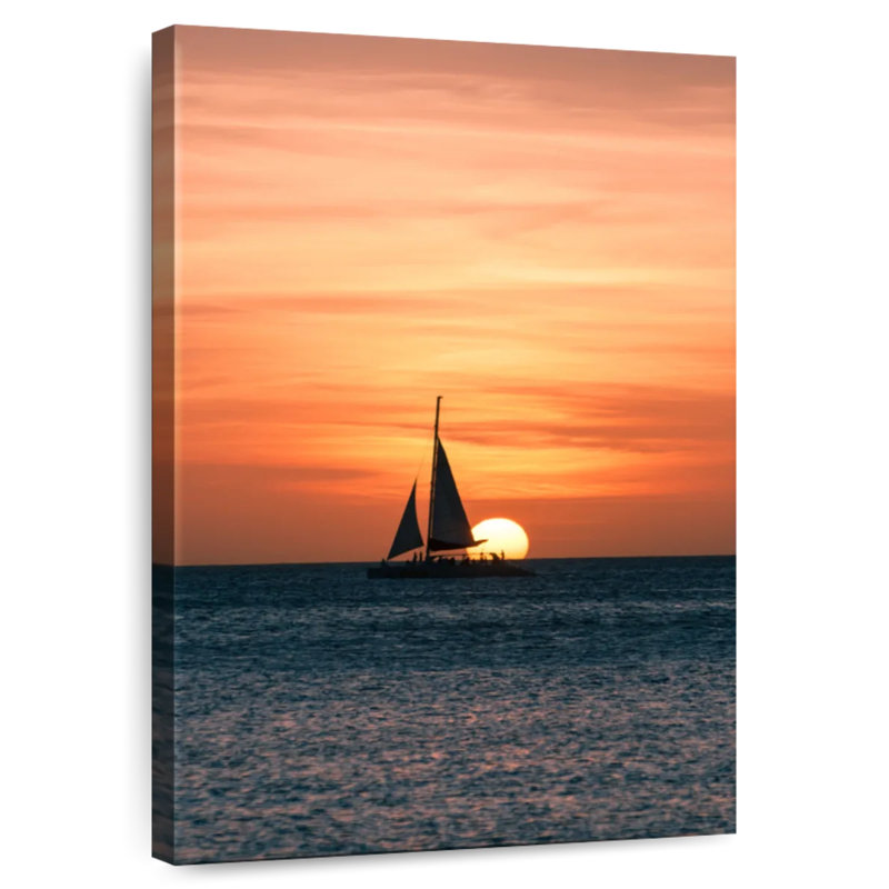 Mehar Palm Beach Aruba Sailboat, 45" H x 30" W
