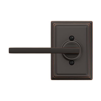Latitude Lever with Addison Trim Non-Turning Lock