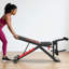 Banc de musculation réglable Himimi avec extension et flexion des jambes, capacité de 544 kg, positions inclinée et plate pour salle de sport à domicile