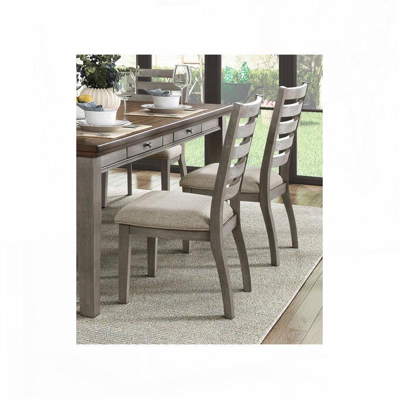 2 chaises d'appoint 2 pièces, Gris, Gris