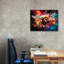«Bee Paint» par Momart, art mural sur toile, 54 po x 40 po-252190278