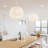 Amiliah 1 - Light Beige Dome Pendant
