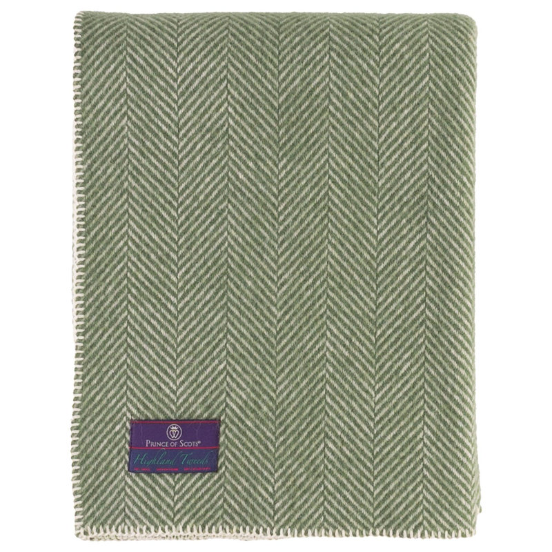  Jeté tissé, Vert