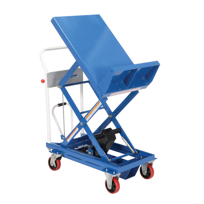 Chariot élévateur en aluminium, 34.25" H x 17.75" W x 34.5625" D