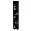 Garde-manger Hobart, quatre pieds, trois tablettes intérieures, deux tablettes, deux armoires -1830217344