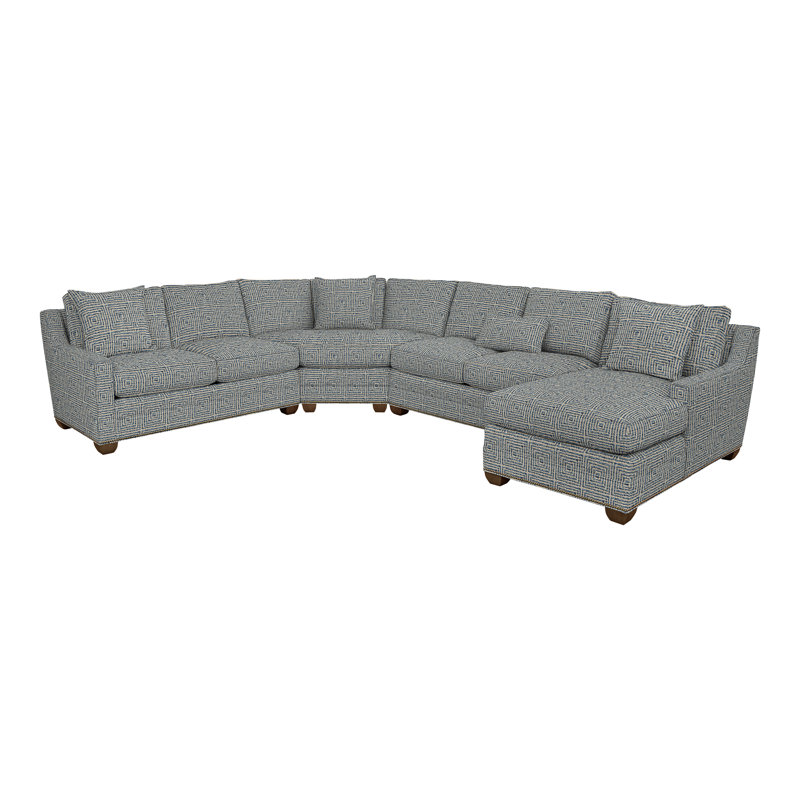 4-Piece Fairgrove Corner Sectional, Yes, Bennett Carolina, Havana