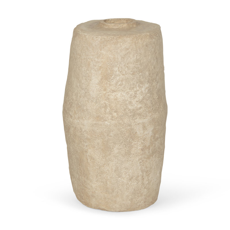 Vase de plancher Harlingen, Beige
