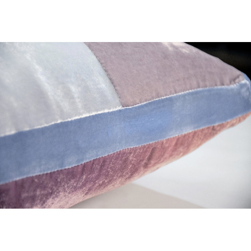 Color Block Square Pillow Cover & Insert, Copper Ivy, 26"H x 26"W