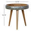 Petite table de bout à motifs de style nordique