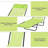 Folding Chaise Lounge Chair, Pool Sun Tanning Chair, Outdoor Lounge Chair With Reclining Back-1414454708-1414454709