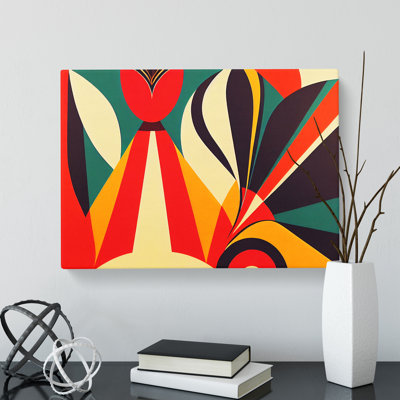 Attractive Abstract Art - Wrapped Canvas Print