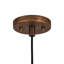 1 - Light Industrial Painta Distressed Metal Dome Pendant Light-2124662293