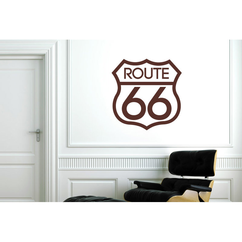 Non-Wall Damaging Wall Decal, Brown