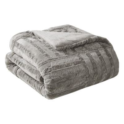 Arctic Larkin Ultra Plush Down Alternative Throw