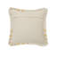Coussin décoratif moderne à motif géométrique tissé à franges-89263070