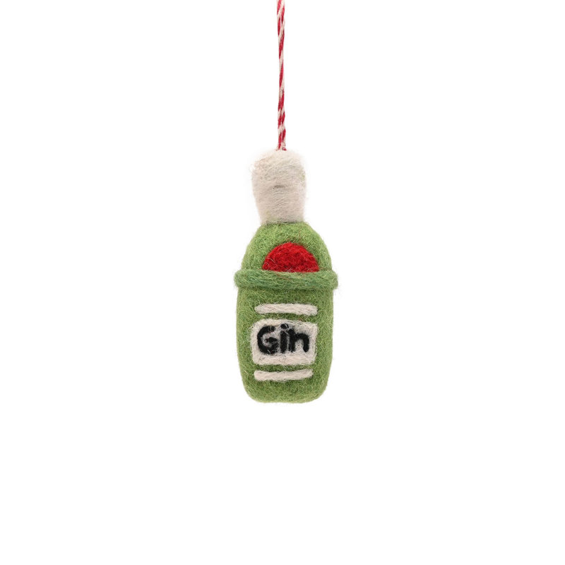 Gin Felt Hanging Decoration