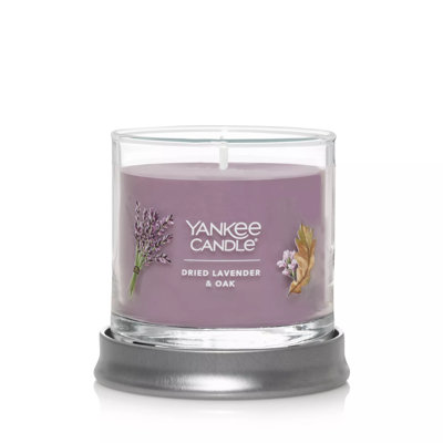 Signature Dried Lavender & Oak Scented Candle